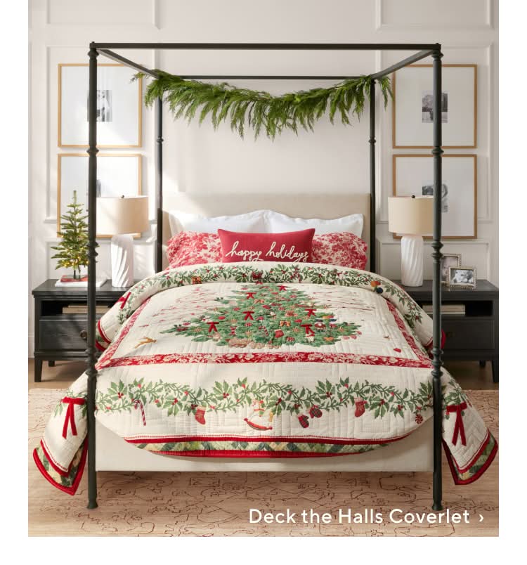 Shop Deck the Hall Coverlets